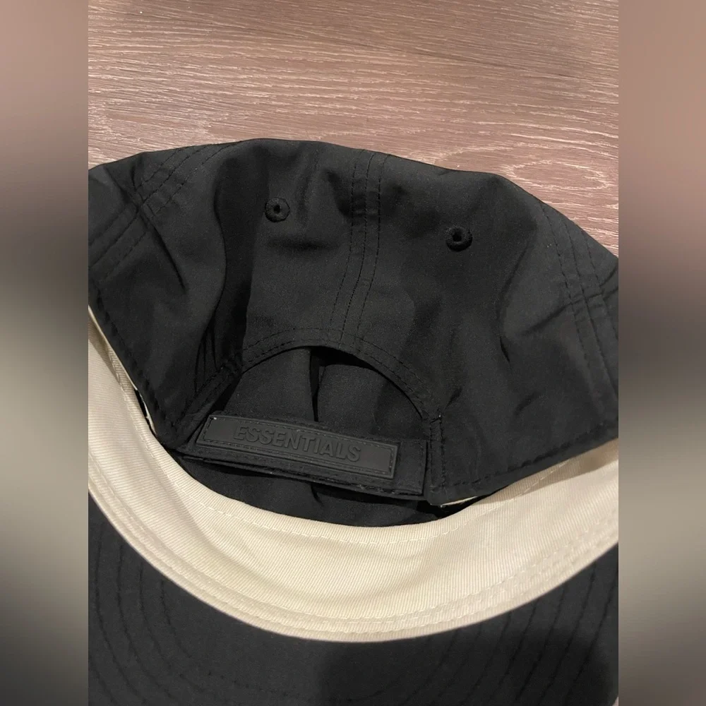❌SOLD❌ Fear of God Essentials New Era 9Fifty Retro Crown A Frame Hat Black - Picture 8 of 9